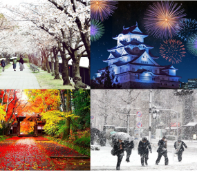 Nét đẹp bốn mùa ở Nhật Bản