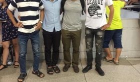 Chúc mừng 5 bạn KTV  Phương, Trí, Duy, Đồng và Hổ đã hạ cánh đến Osaka an toàn nhé