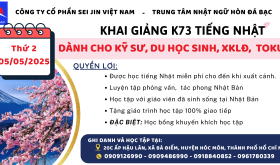 KHAI GIẢNG KHÓA HỌC TIẾNG NHẬT - BƯỚC ĐẦU CHINH PHỤC NGÔN NGỮ MỚI!