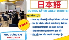 KHAI GIẢNG KHÓA HỌC TIẾNG NHẬT K75 - HƯỚNG TỚI TƯƠNG LAI