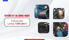 TUYỂN 5 KỸ SƯ HÀN LÀM VIỆC HYOGO