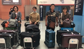 CHÚC MỪNG 4 BẠN KTV ĐÃ HẠ CÁNH TẠI OSAKA AN TOÀN