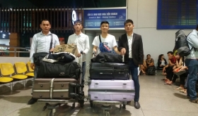 CHÚC MỪNG 4 KTV ĐÃ HẠ CÁNH TẠI KANSAI AN TOÀN