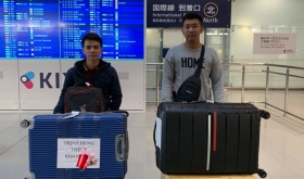 CHÚC MỪNG 2 KTV ĐÃ HẠ CÁNH TẠI KANSAI AN TOÀN