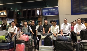 CHÚC MỪNG 8 KTV ĐÃ HẠ CÁNH TẠI KANSAI AN TOÀN