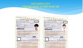 CHÚC MỪNG 2 BẠN KTV TRẦN ĐẠI NGHĨA VÀ TRẦN NGỌC HẢI ĐÃ CÓ KẾT QUẢ COE THÁNG 12.2020