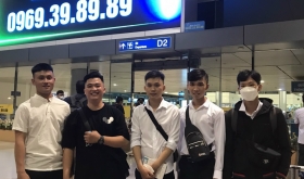 CHÚC MỪNG 5 BẠN KỸ SƯ ĐÃ HẠ CÁNH AN TOÀN TẠI OSAKA