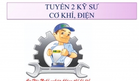 TUYỂN 2 KỸ SƯ CƠ KHÍ, ĐIỆN TỬ LÀM VIỆC TẠI OSAKA